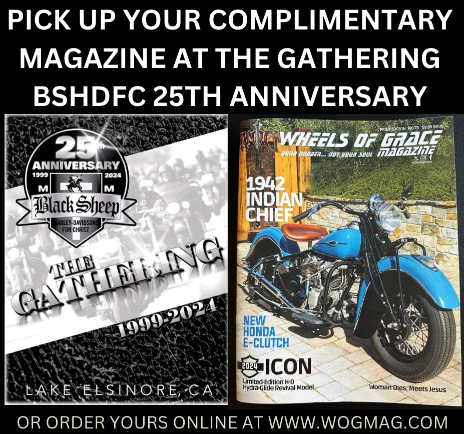 #TheGathering #blacksheep #BSHDFC #anniversary #complimentary #WheelsOfGrace #WOGMag #christian #ChristianBikerMag #freedom #biker #motorcycle #bikers #harleydavidson #motorcycle #truth #rider #christianity