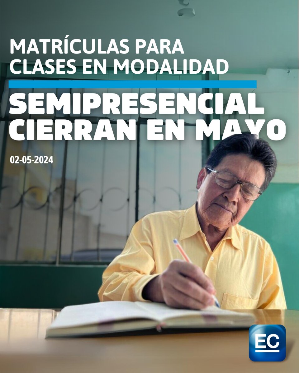 Esta modalidad educativa está dirigida para jóvenes y adultos mayores con escolaridad inconclusa o analfabetismo. Revise las fechas 👇 i.mtr.cool/inqfjacuwu