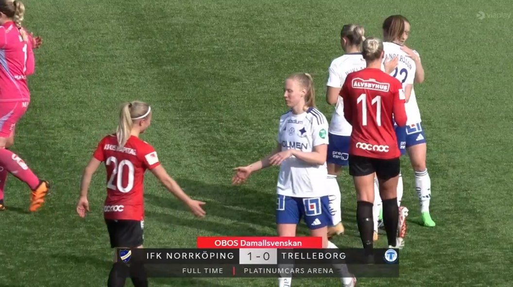 Vesna Milivojević scored the winner as Norrköping beat Trelleborg 1-0. #NORTFF