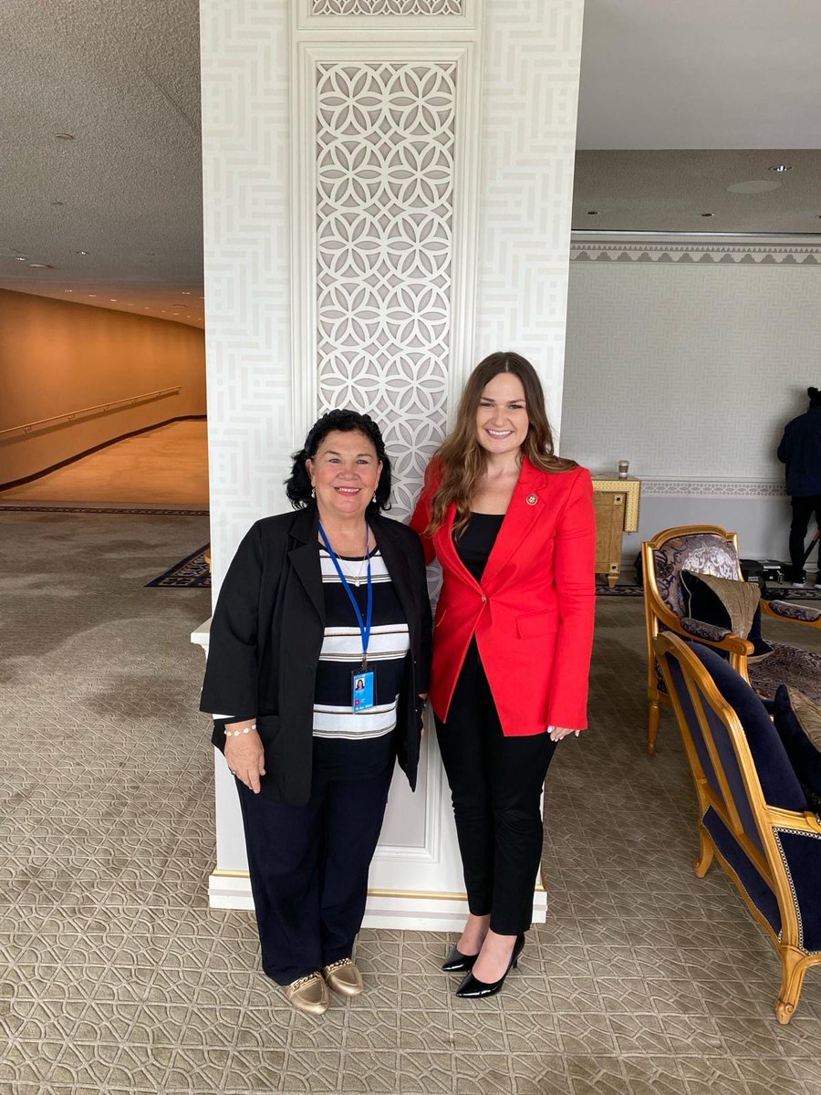 During the ECOSOC Youth Forum, I met with Youth Minister Doris Teodori de la Puente where we discussed priority issues facing youth in Peru and around the globe.