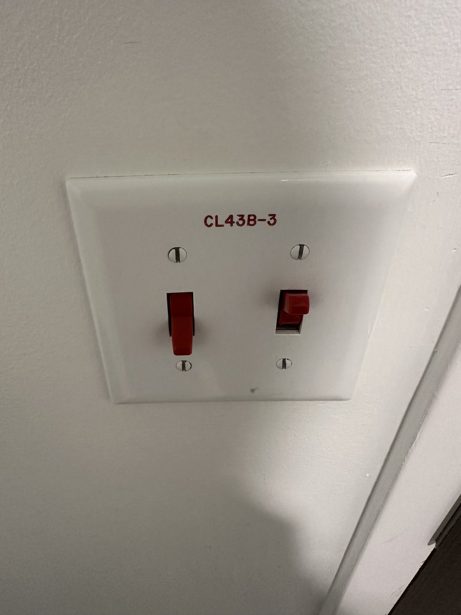 @ClevelandClinic main campus work order request. Outlet switch does not work