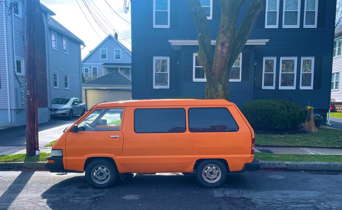 this cutie van has been stalking me for weeks 🍊🧡#newride #peeloffwiththosewheels