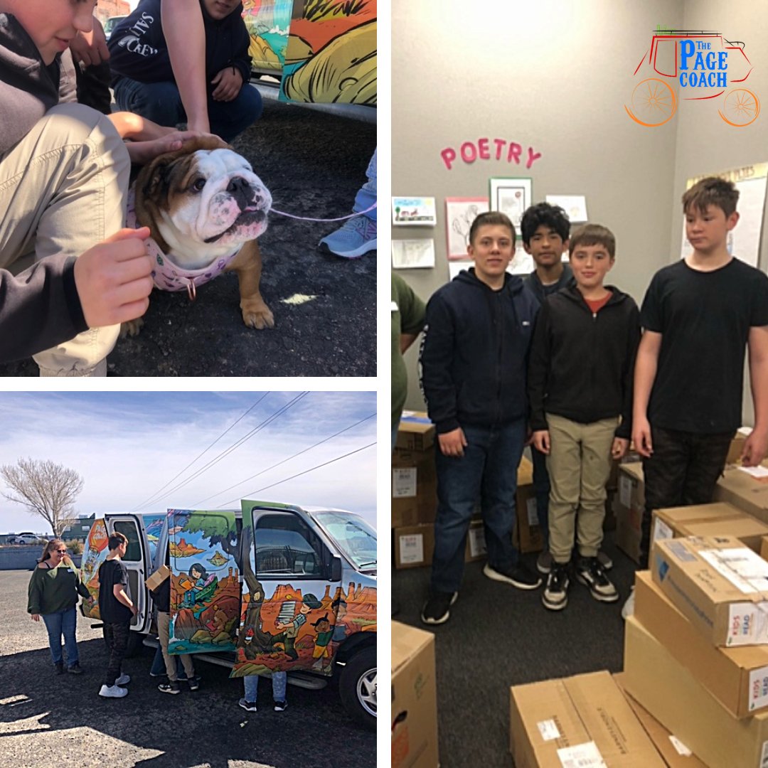 Over 1,100 books delivered for Prescott Valley Charter School students!

Thanks to our special volunteers, Kids Need to Read brought reading resources to students in need. Shout out to the students who helped unload the Page Coach! 🚐📚👏

#KidsNeedtoRead