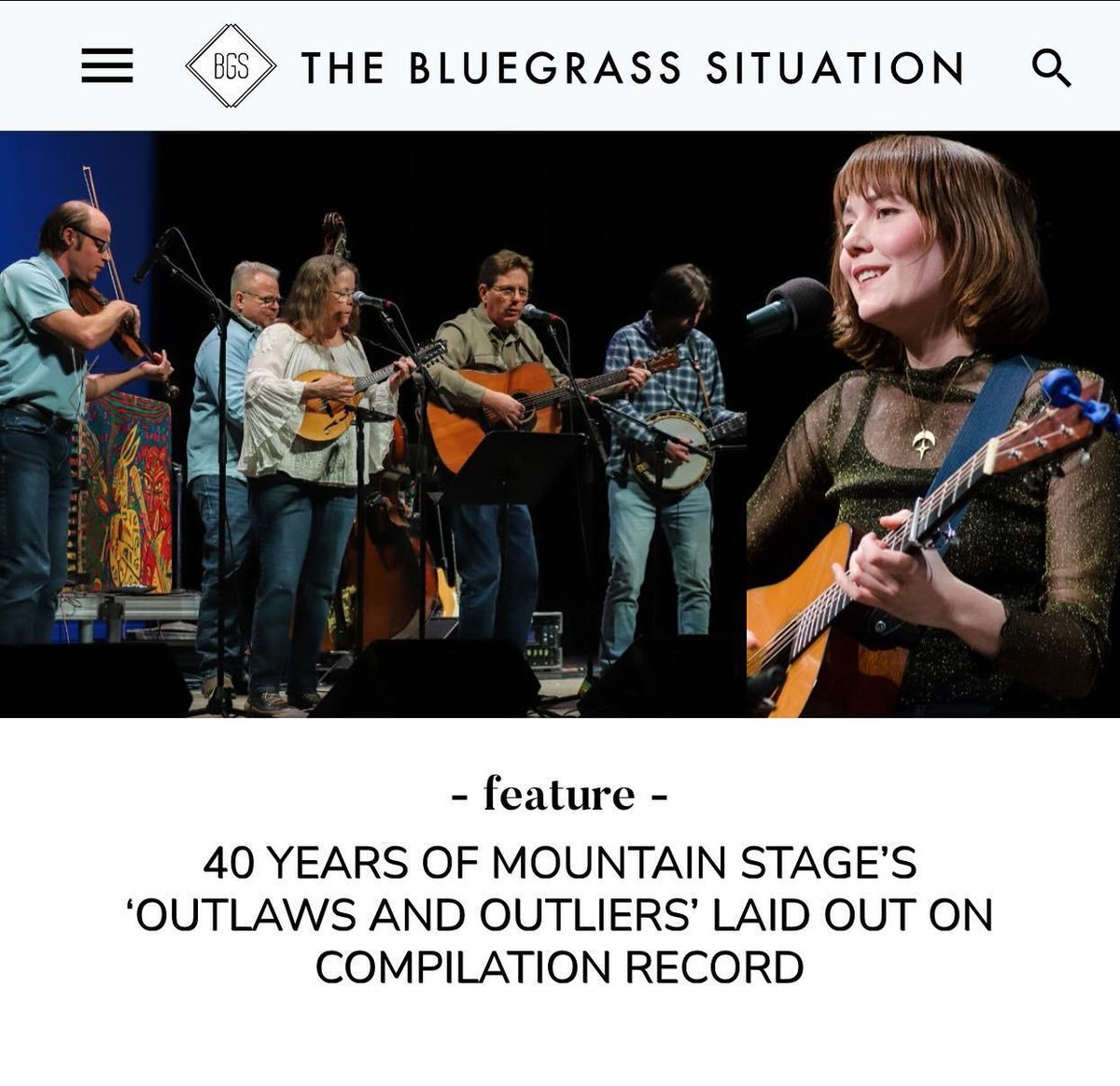 The Bluegrass Situation caught up with Molly Tuttle, Tim O'Brien and Larry Groce to discuss our new compilation album and the 40-year legacy of Mountain Stage. buff.ly/4aUoMtO
