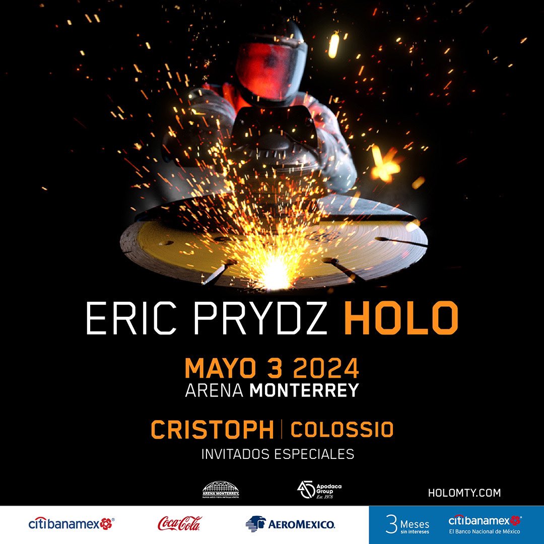 ¡Esto es real! 🔥 ¡El legendario @ericprydz llega mañana a Monterrey y Colossio también será parte del show! ⚡️