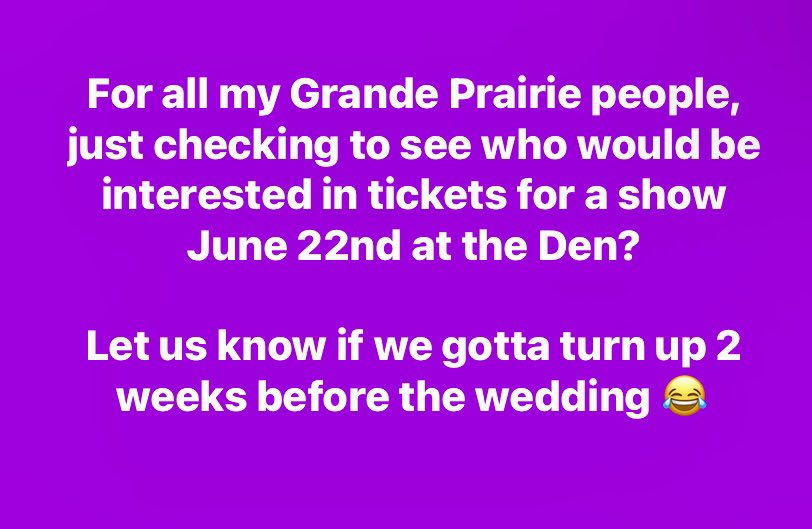 Trying to see who would come to a show in Grande Prairie June 22nd….let us know if you would be interested in tickets 🎟️ 👀 

#theden #showtime #grandeprairie #performer #rapper #hiphop #canada #alberta #lilwindex #westside