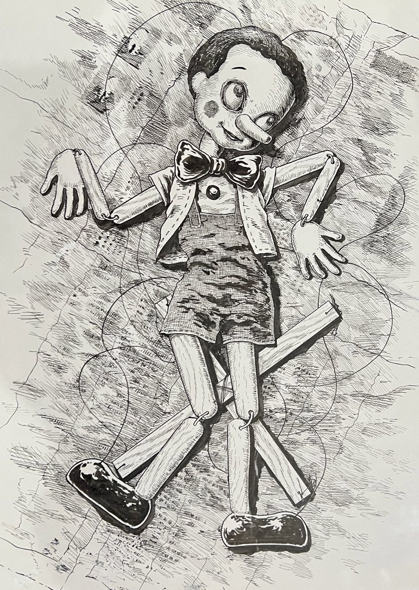 KiharaHirokatsu's tweet photo. もちろん元気です。

『伊藤潤二展 誘惑』に展示されている原稿のいくつかは私と伊藤先生とのお仕事なんです。

見て頂いてとっても嬉しいです。
ありがとうございます。
＃伊藤潤二展 https://t.co/e8J0aDO0lN