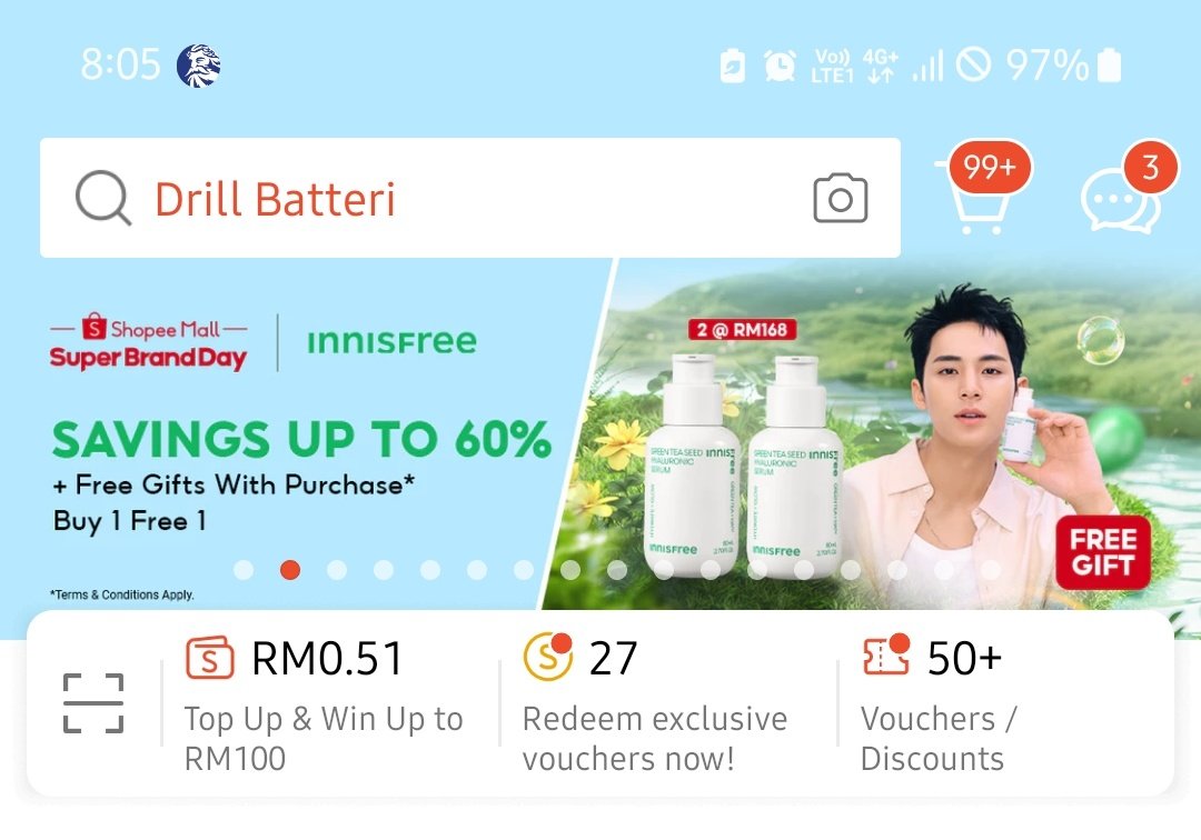 Pagi pagi nampak ayang ni nak suruh beli pastu freegift dpt gyu ke tu 🫣