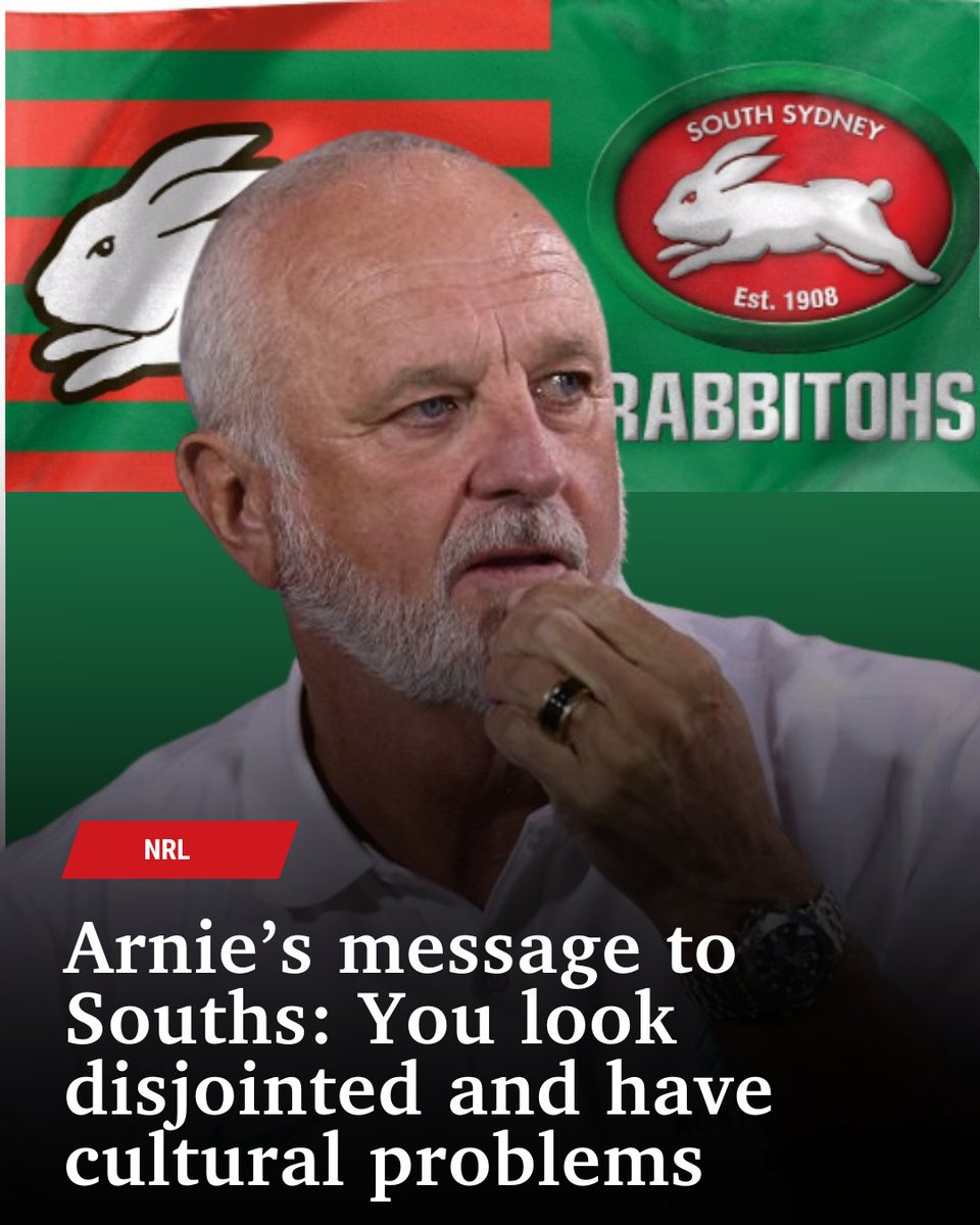 Socceroos coach Graham Arnold, who has a reputation for being among the best cultural managers in world football, offers advice around culture and communication to help struggling Souths out of the premiership cellar. MORE 👉 bit.ly/3JP7HVW