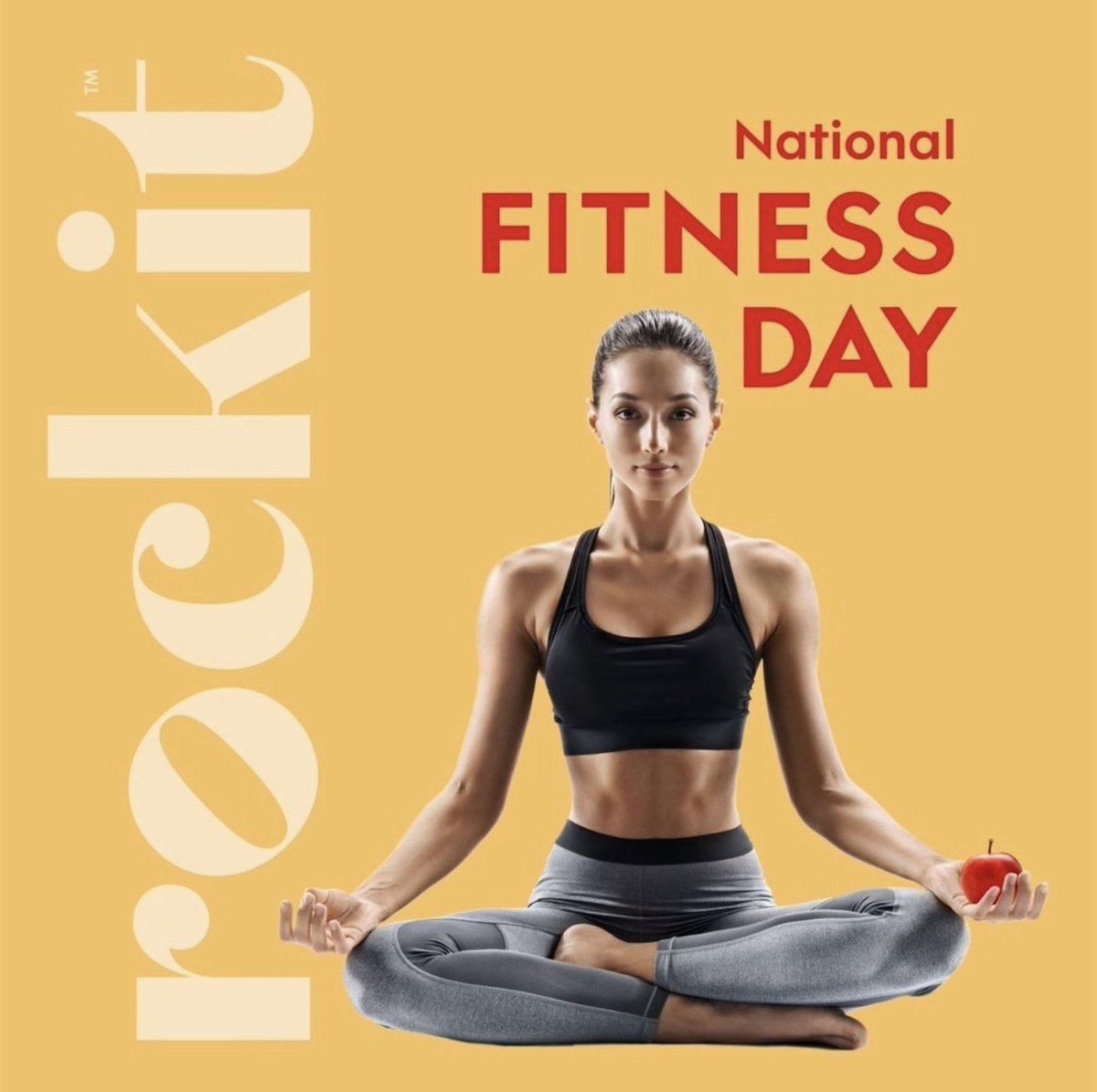 Whether it's going for a hike, working out at the gym, or taking a brisk walk through your favorite grocery store - get out there and rock #NationalFitnessDay! 💪 🍎

Rockit™ apples are ready to fuel your activity today and every day. #RockitApple #RockitEveryDay