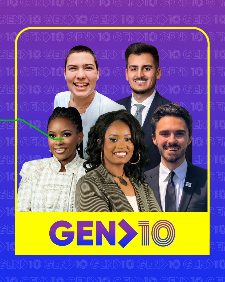 Young people across the country have been using their power to build a country that reflects all of us. I’m proud to be named one of @NextGenAmerica’s 2024 Gen10 leaders from across America working to create generational change. Check it out: nextgenamerica.org/gen10/