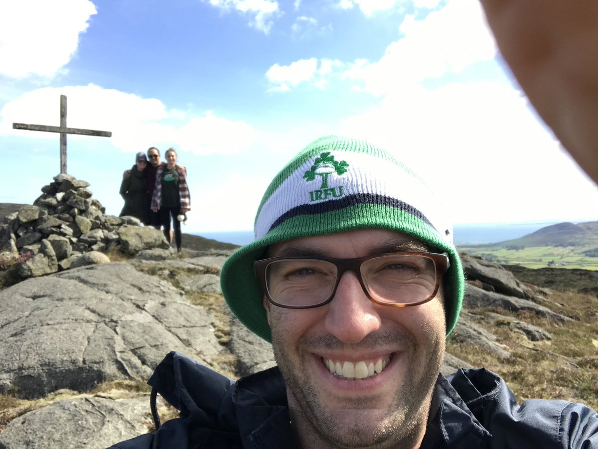 @icelandicwander Hiked and climbed to the top of the Cooley Mountains, in County Louth, Ireland, with my wife, daughter, and best friend. @CountyLouth #Ireland