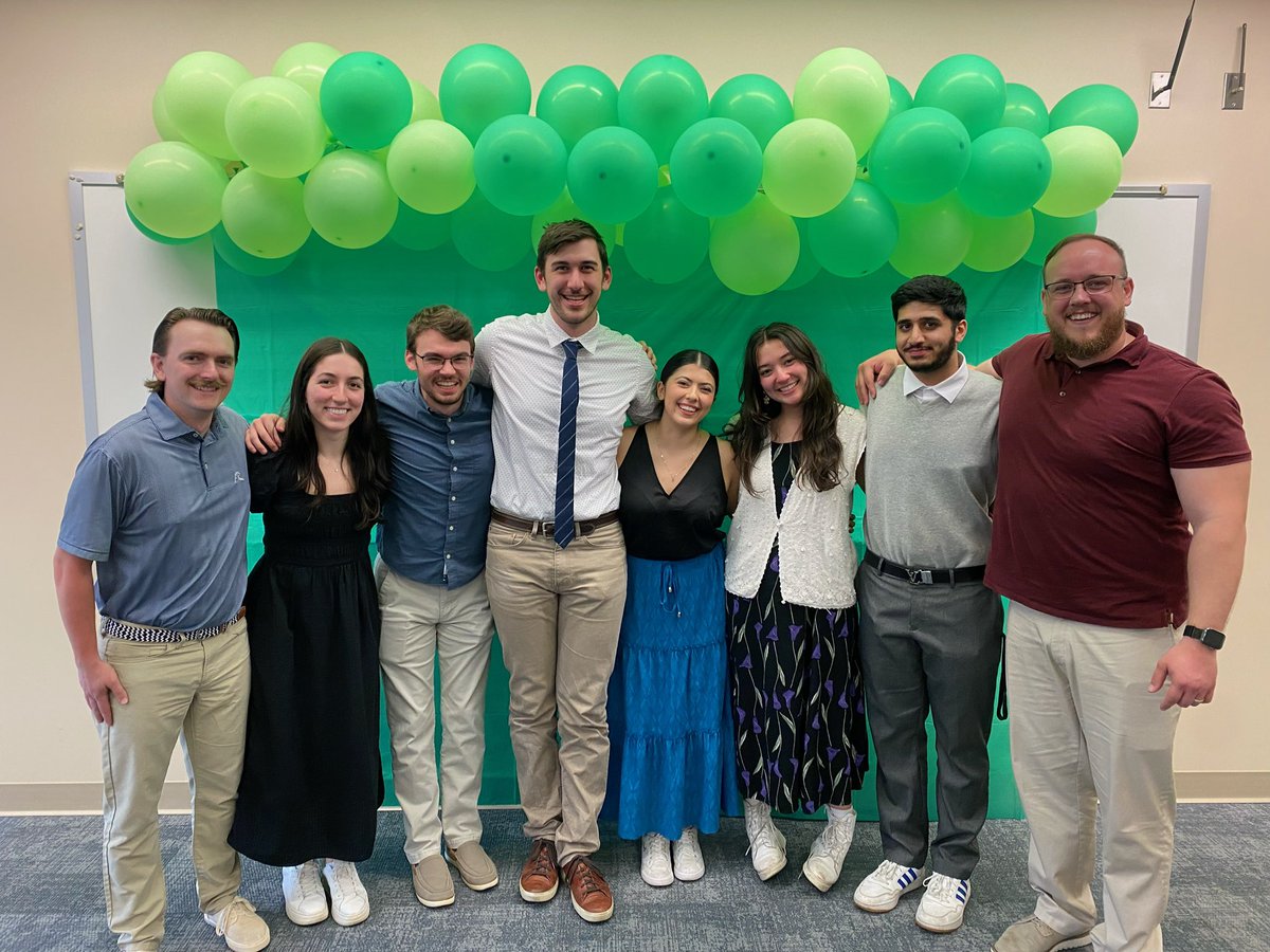 Today we held our Red Apple Ceremony 🍎 for our @bradleyu students who just successfully completed student teaching and will graduate in a week. Great to see our newest science and math teachers. #proudprof #scienceteachers #mathteachers