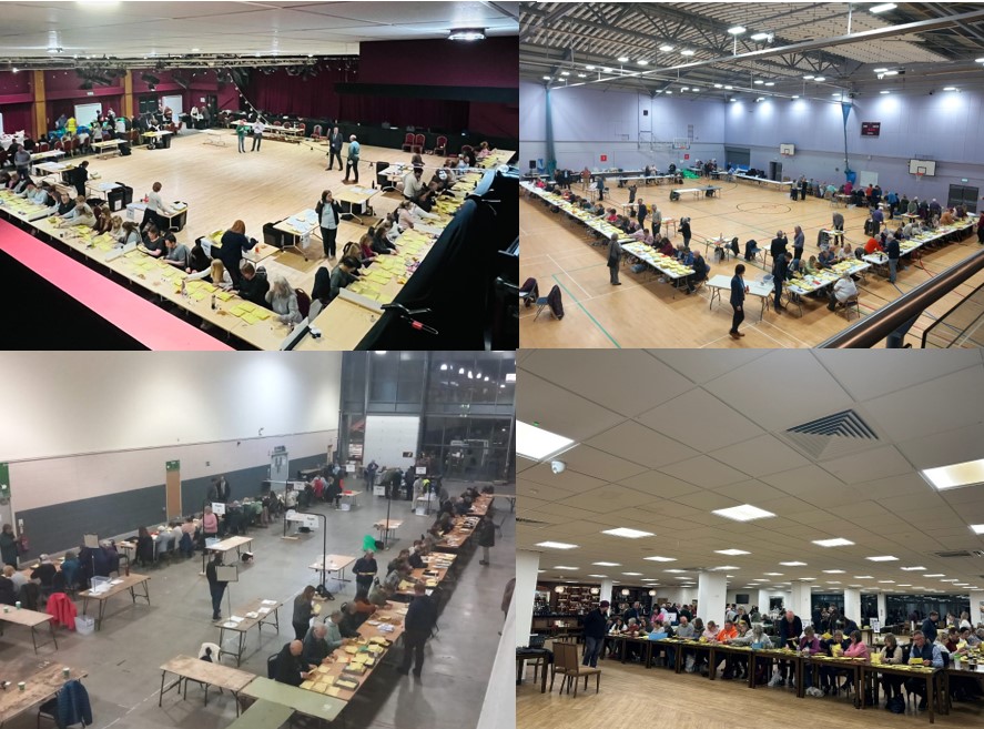 We’re supporting the Avon and Somerset Police and Crime Commissioner election. Counting is underway at venues across our #SomersetCouncil area. The final result will be posted at @bathnes and orlo.uk/lQlW8