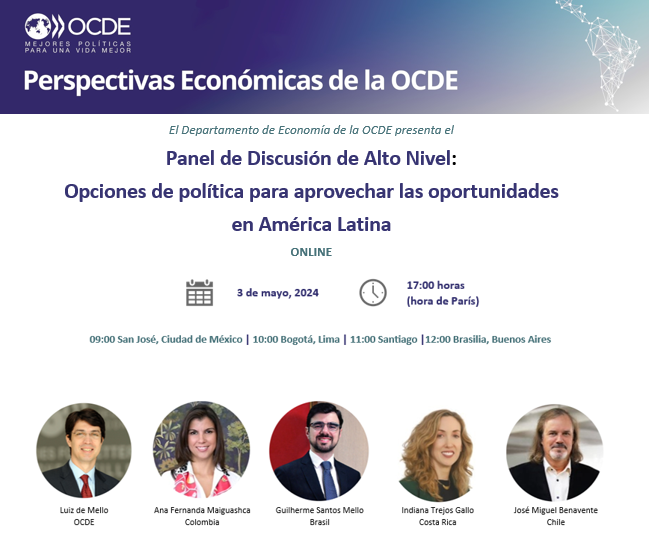 ¡Mañana! Únete al Panel de Discusión de Alto Nivel: Opciones de política para aprovechar las oportunidades en América Latina 🗓️ Viernes 3 de mayo 📍Zoom 🕒 17:00 París |09:00 🇨🇷 🇲🇽 | 10:00 🇨🇴 🇵🇪 | 11:00 🇨🇱 |12:00 🇧🇷 🇦🇷 Registro👉brnw.ch/21wJpSL