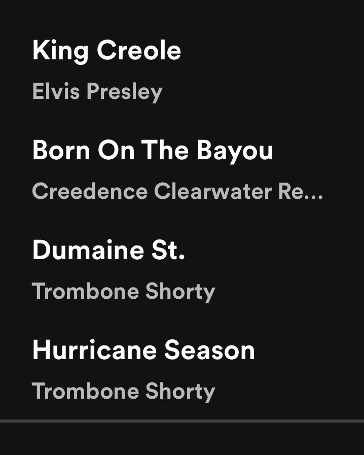 5/2/24 Walk soundtrack. Songs and artists from and about New Orleans #NOLA @Tromboneshorty @VOLBEAT