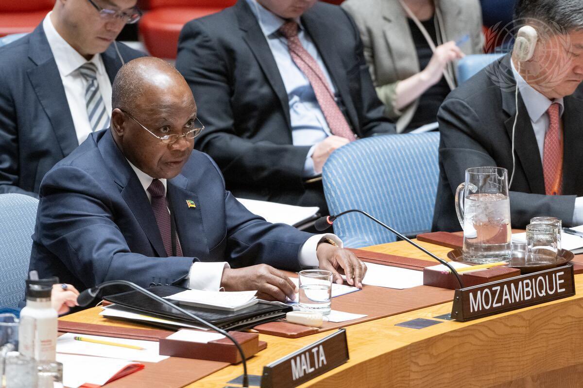 This month, #Mozambique has assumed the UNSC Presidency. 🇲🇿 will chair debates on: 🔸 Protection of Civilians in Armed Conflict 🔸 Women, Peace & Security and Youth, Peace & Security Best wishes from 🇮🇪 for the month ahead.