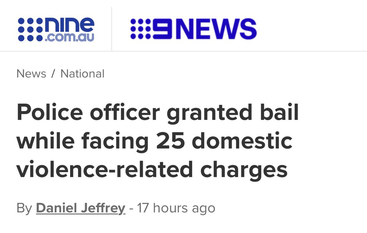 A few weeks after a copper (allegedly) murdered two gay men, NSW Police have granted bail to a 28 yo cop charged with assault, stalking and harassment—and he’s been suspended *with pay* Stop asking why we don’t report to police