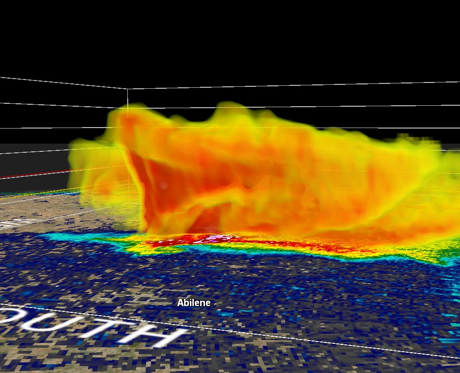 PDS warned supercell in TX right now.