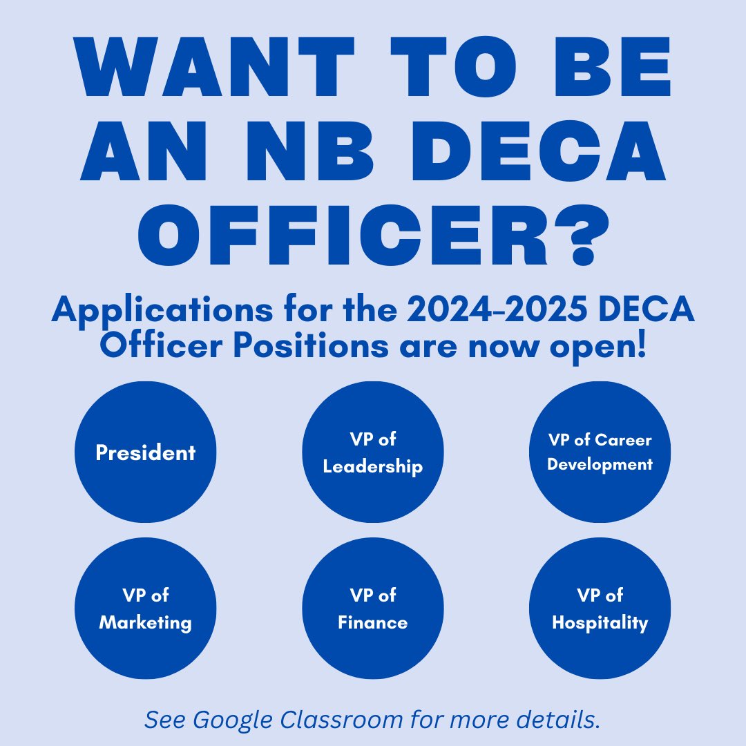 Northern Burlington DECA tweet media