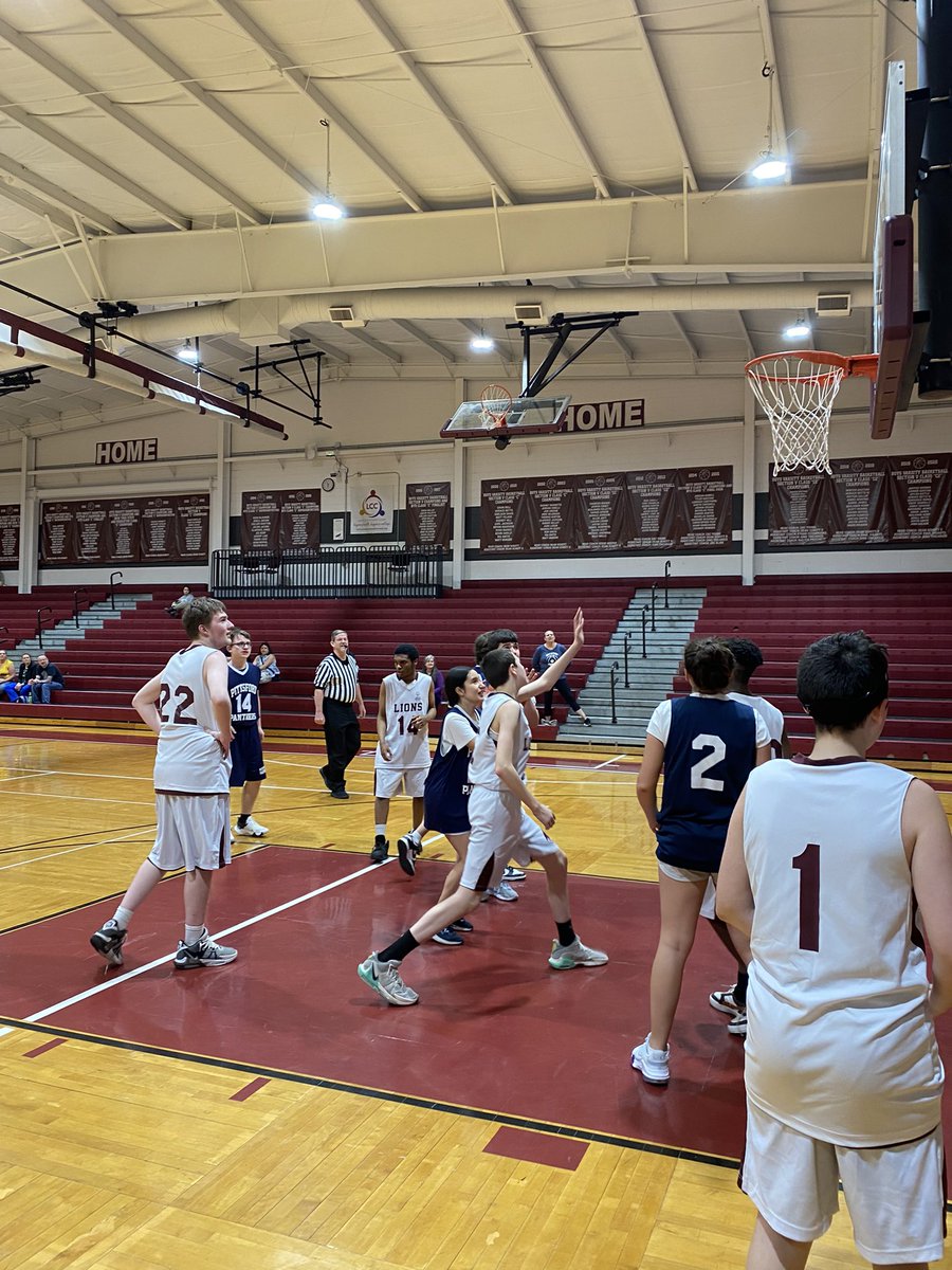 The Unified Panthers mounted a huge comeback and came up short in a 49-41 loss to the Lyons Lions. Awesome game, great sportsmanship. Inclusion revolution. @PCSDAthletics @sectionvunified @SpecOlympicsNY @PrimetimeBall_