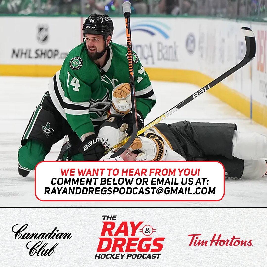 Round 1 winding down... who's got questions? Ask Us Anything! Send us your best queries and your question may be answered in our next episode. Comment below or email rayanddregspodcast@gmail.com @rayferraro21 @DarrenDreger #StanleyCupPlayoffs @Canadian_Club @TimHortons