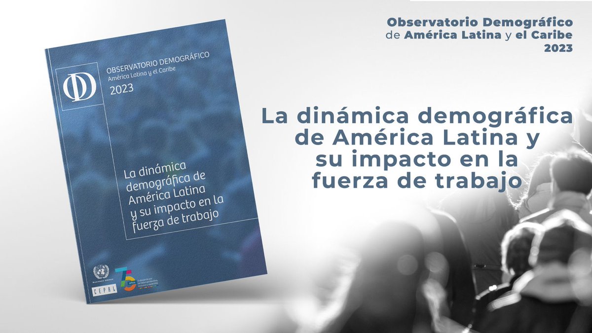 El 50,8% de la #población de #AméricaLatina está en la #fuerza de #trabajo y se proyecta que a 2050 aumentará al 54,6%…
El Observatorio Demográfico de la #CEPAL examina esa dinámica #demográfica y su impacto en la fuerza de trabajo.
@Agora_SmartCity
cepal.org/es/comunicados…