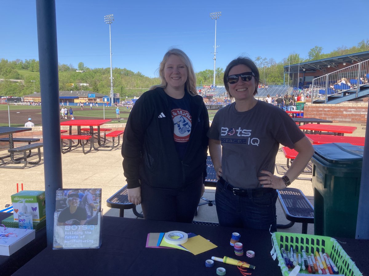 Over the past two days, #BotsIQ has been exhibiting at the @EQTCorp @WashWildThings Winners Day event! Students from schools in the area were visiting to learn about STEAM careers from industry organizations, and we are very excited to have had the opportunity to help out.