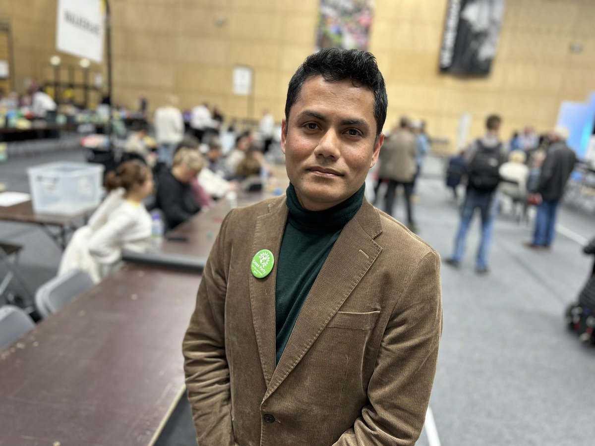 This is Khaled Musharraf, Newcastle’s first green councillor (closely followed by Nick Hartley). ‘About time’, he says.