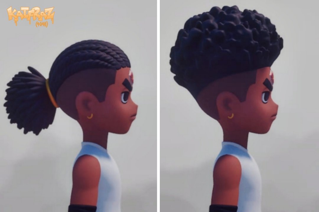 Aight, I'm satisfied with these being the final official hairstyles for him

Time to finally move on to designing/sculpting his clothes and shoes

#OC #MadeInDreams