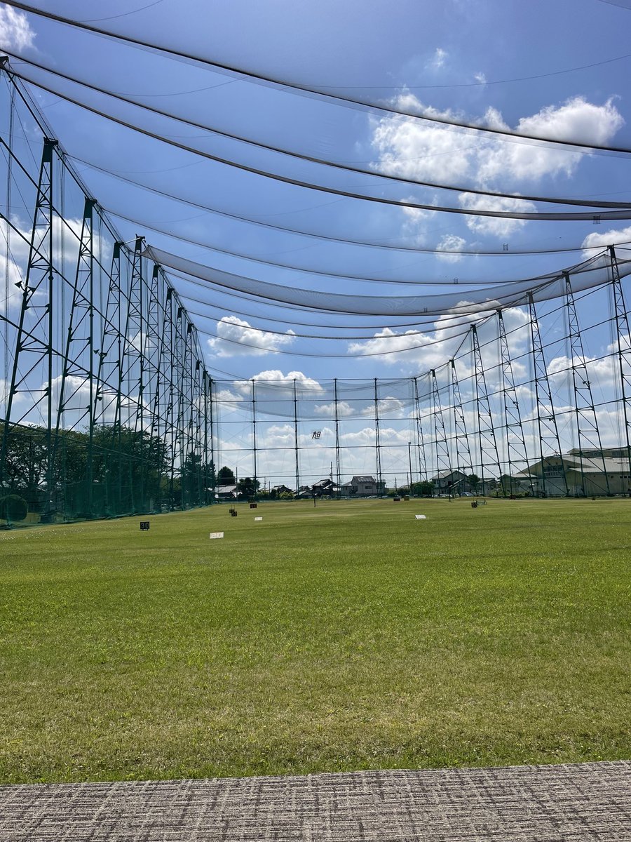 🌈天気が良いですね🌈 🏌️‍♂️早朝練習⛳️✨✨✨🏌️‍♂️