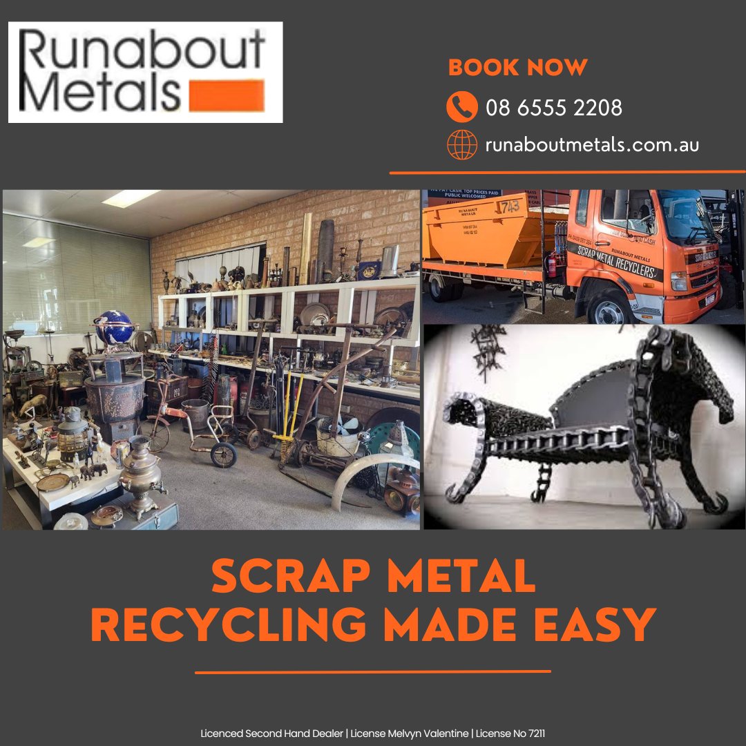 We Turn Your Scrap into Something New! 

Reduce, Reuse, Recycle
Contact us today at  ☎️ 08 6555 2210 if you have aluminium scrap to exchange for instant cash. 

#InstantCash #cashforscrap #metalscrap #buymetalscrap #metalscrapintocash #metalscrapInstantCash