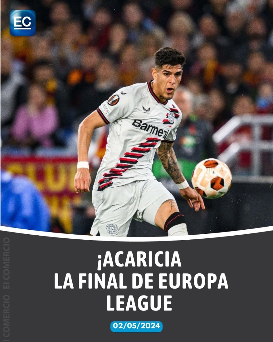 ¡Por todo! Piero Hincapié y el Leverkusen🔴⚫ siguen invictos y están a nada de jugar otra final: i.mtr.cool/gucnigmkyk