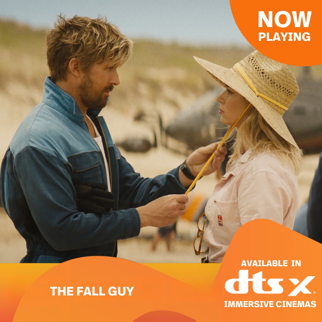 The Fall Guy takes stunt work to a whole new level, and DTS:X makes you feel every bump and crash. Unravel the truth with The Fall Guy in DTS:X immersive cinemas.