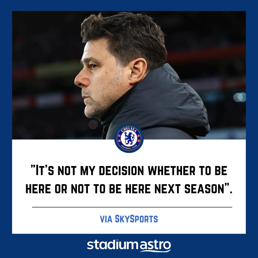 🎙️ Mauricio Pochettino opens up about the scrutiny and judgement he faces week after week. After the Chelsea vs Tottenham post-match, he expresses the difficulty of constantly being under the microscope. Will he continue leading the team next season? #astroepl #PremierLeague