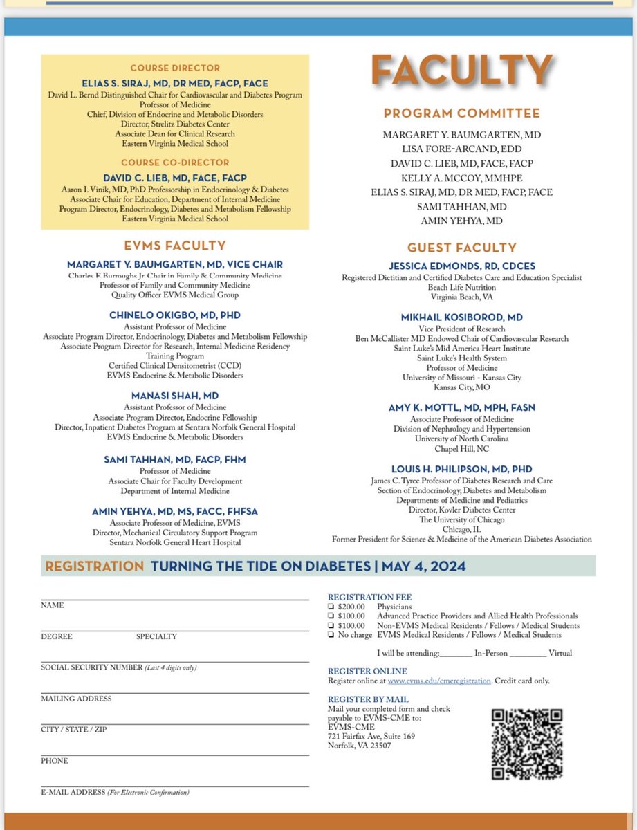Join us this weekend for the Annual Turning the Tide on Diabetes Meeting. We have a great program and excellent speakers lineup! #CME #diabetes #SoMe #MedEd #heartfailure #SGLT2i #GLP1 #obesity #HFpEF #prevention