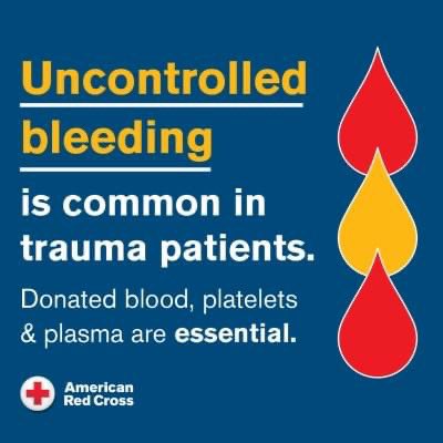 Unfortunately, medical traumas that require lots of blood products can quickly deplete hospital blood banks.  Take action this May & book an appointment to give blood or platelets to keep hospitals prepared for all transfusion needs: rcblood.org/appt #TraumaAwarenessMonth