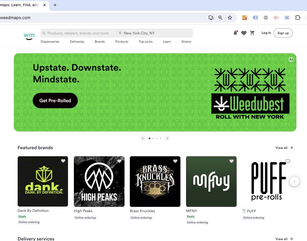 steketee's tweet image. #Weedubest on @Weedmaps throughout NY.  #GaryPayton + #Chillangos coming in hawt.  @weedubest #RollWithNewYork