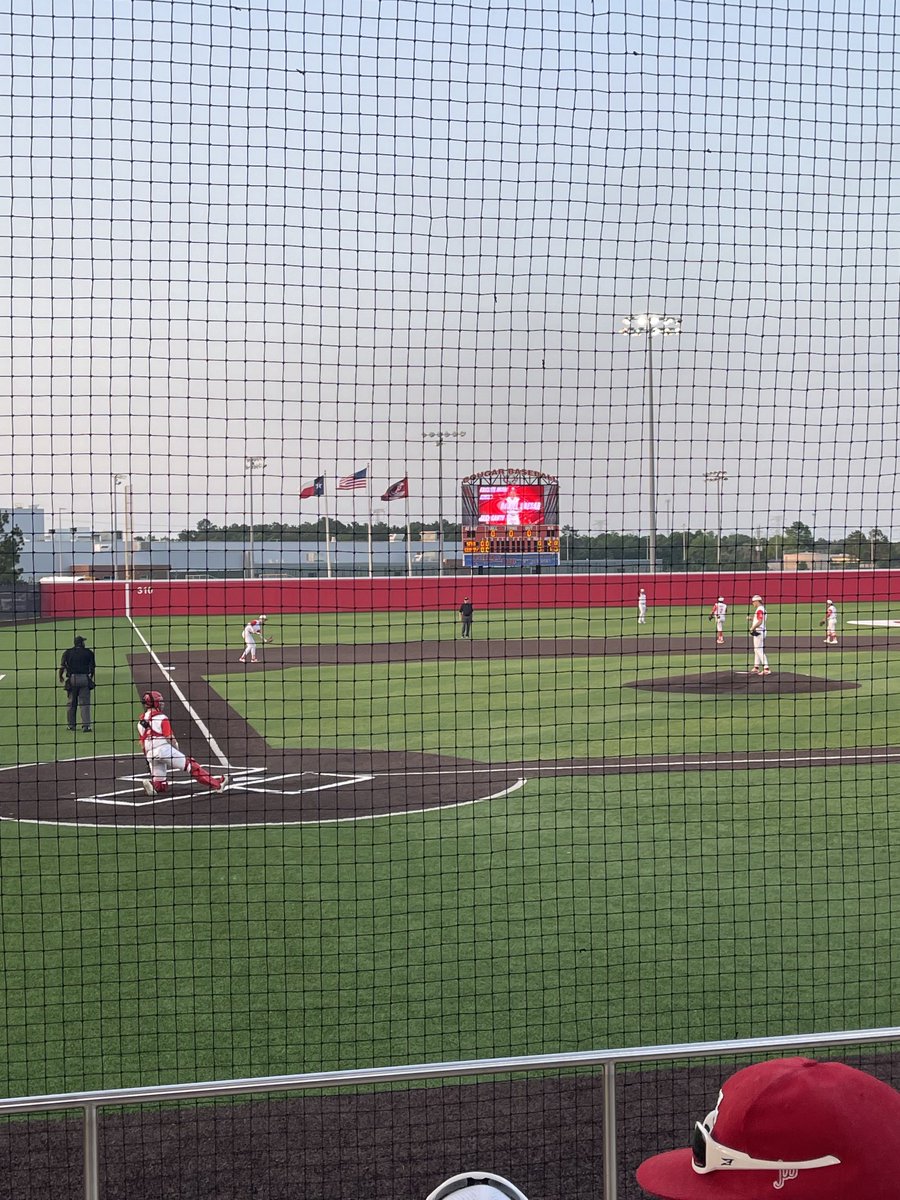 A little baseball playoff action to end the day. Let’s go, Cougars!