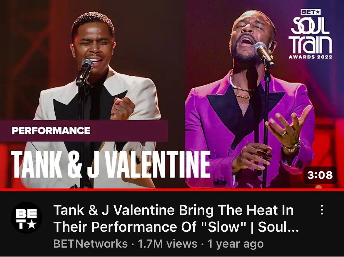 I’m telling y’all now @BETMusic @SoulTrain this is the kind of award show we want this year. Idk what that cookout was y’all had last year. But please a nice evening with singers, gowns, vibes and r&b even some comedic moments in a closed venue, but more of this ⬇️⬇️⬇️⬇️
