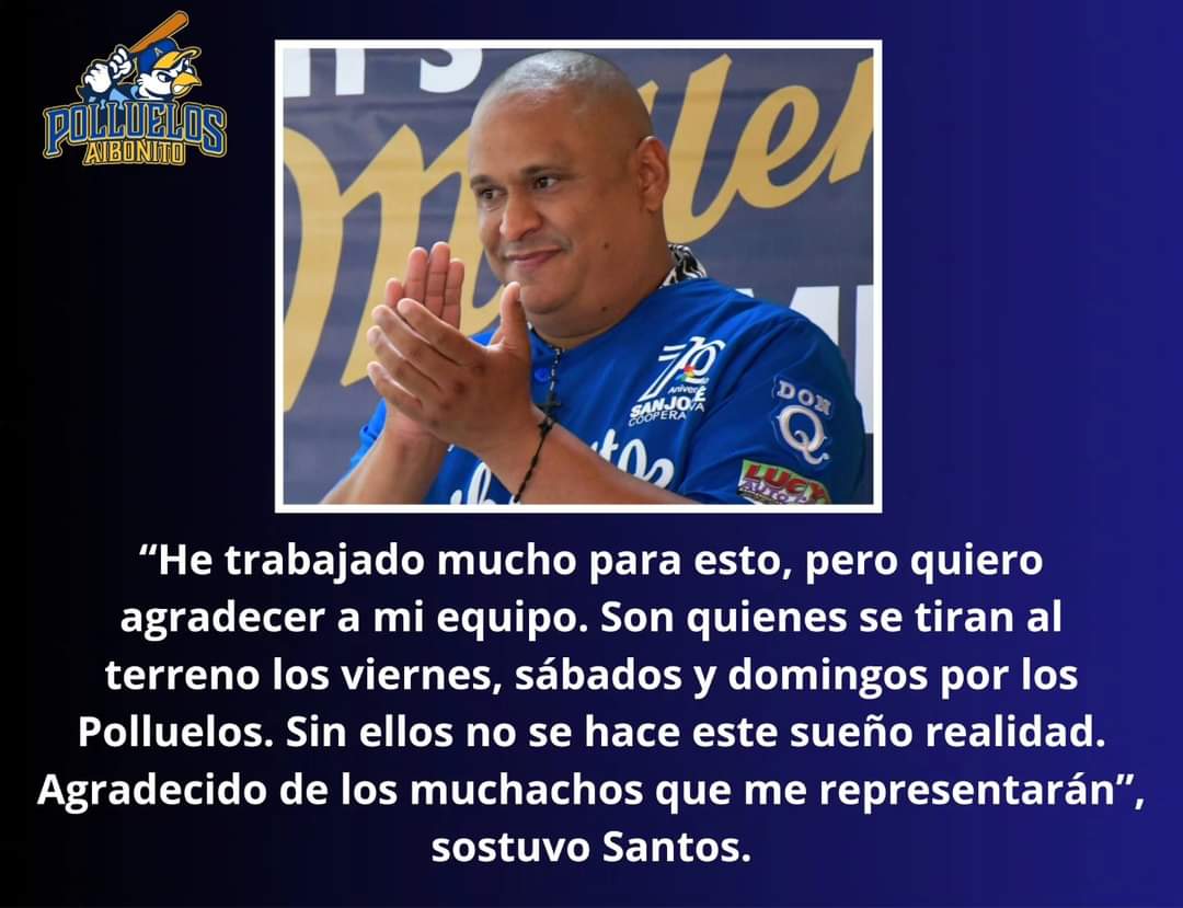 ✍️  'Quiero agradecer a mi equipo (Polluelos de Aibonito)' mencionó Elvin 'Pachanga' Santos en entrevista para @primerahora.
Santos, es el dirigente del Equipo Estrellas Caribe. 

👇 
primerahora.com/deportes/beisb…

#JuegosdeEstrellas2024 #PicaPolluelosPica ⚾️ ⭐️ 🐔