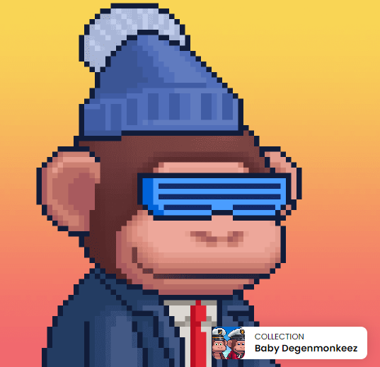 new pfp who dis?🤓

As we prepare for our next mint in the cosmos, 
it only feels natural to bring back the OG Terra-/wagmimonkee

to celebrate our mint May 22, we are giving away one Baby Degenmonkee on <a href="/injective/">Injective 🥷</a>🪂 

Like, retweet, tag frens &amp; follow <a href="/degenmonkeez/">Degenmonkeez⚛️🐒</a> &amp; <a href="/0xGilles/">Gilles</a>🐒