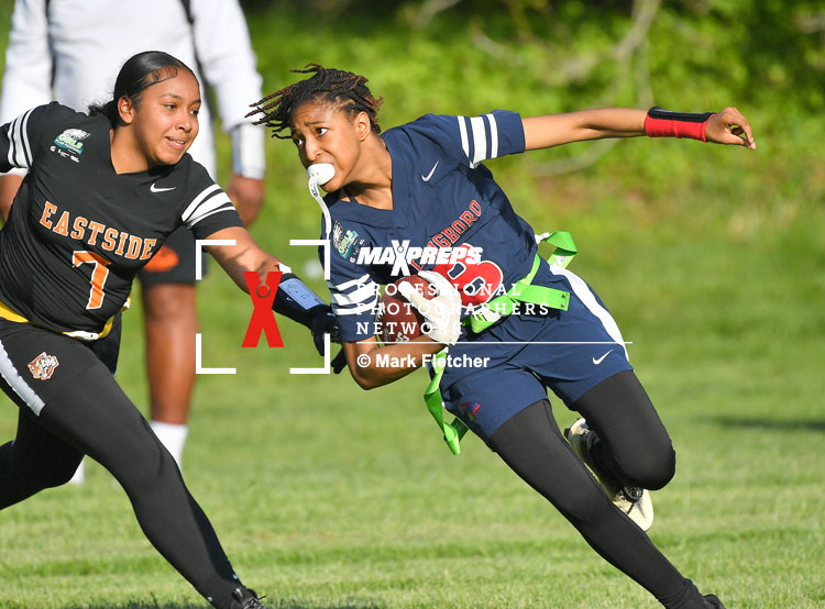 Varsity Girls Flag Football: Willingboro vs. Eastside. Game played 5/1/24. Photos at MaxPreps. @WHSChimeras @Beastupacademy maxpreps.com/photography/ga…