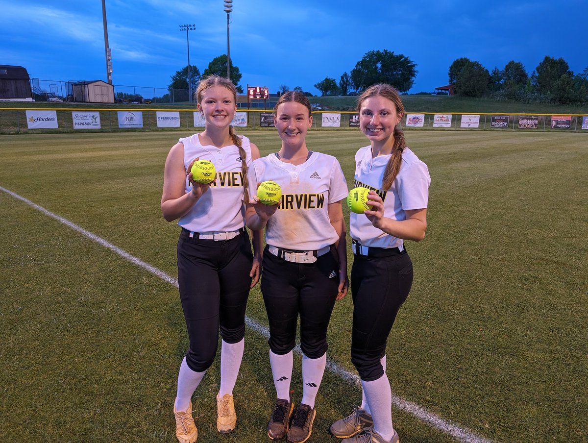 Fairview defeats Montgomery Central 15-5 in the first round of the District Tournament. Allie Penning, Addie Sullivan and Molly Street with home runs tonight! We play Creek Wood on Monday. #jacketpride