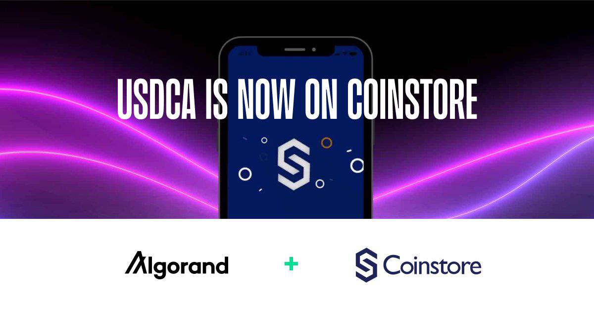 📣 @AlgoFoundation is excited to announce that they've partnered with @CoinstoreExc, one of Asia's preferred crypto exchanges to make USDCa available on its platform.

🔽DETAILS:

algorand.foundation

#ERC20NEWS