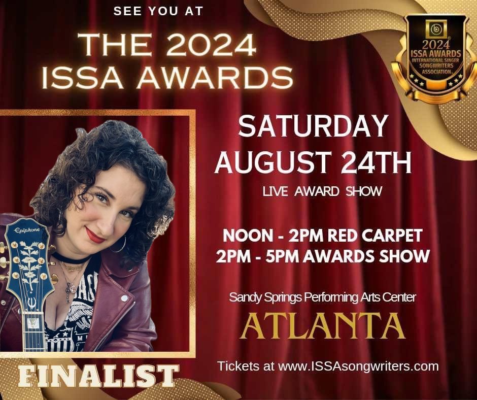 I’m so incredibly excited to announce that I made it to the final round in ALL SIX CATEGORIES!!! 😍 And all of YOU did that! ❤️ Thank you again for your votes! Congrats to all my fellow finalists! We’ll see you in Atlanta!!! 😁 #finalist #issaawards #excited #grateful