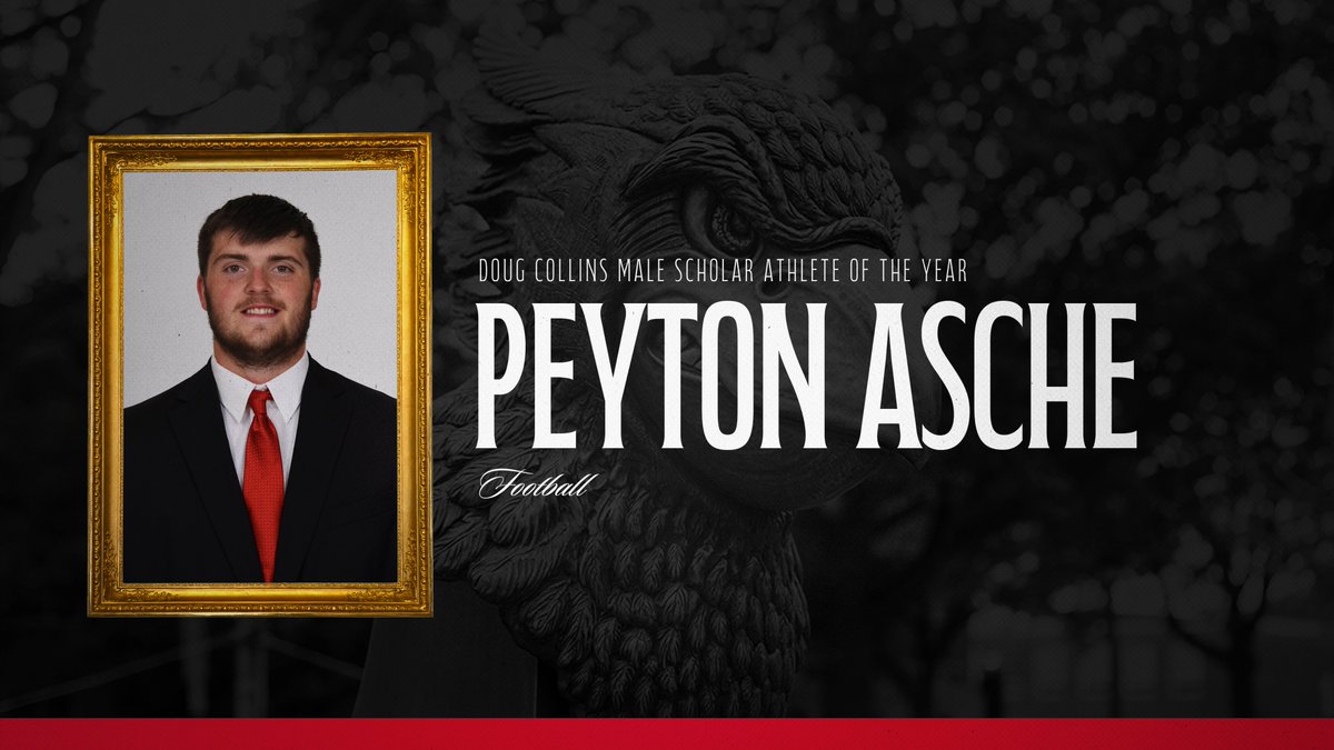 The Doug Collins Male Scholar Athlete of the Year is Peyton Asche👏