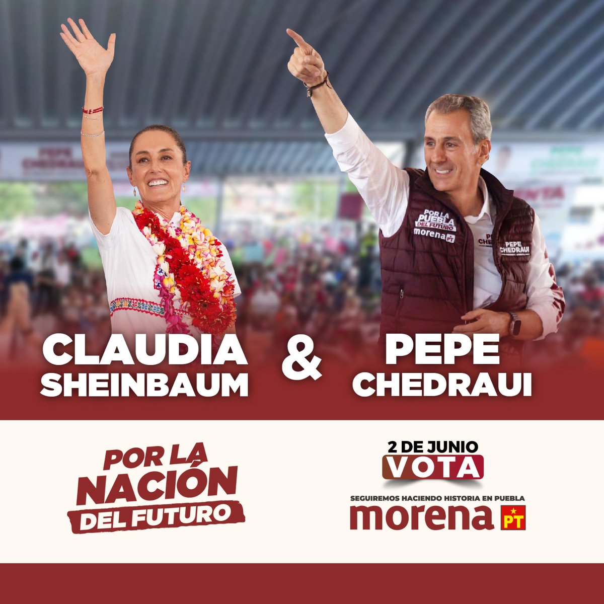 Todos con Pepe Chedraui #Puebla #MorenaVaConChedraui