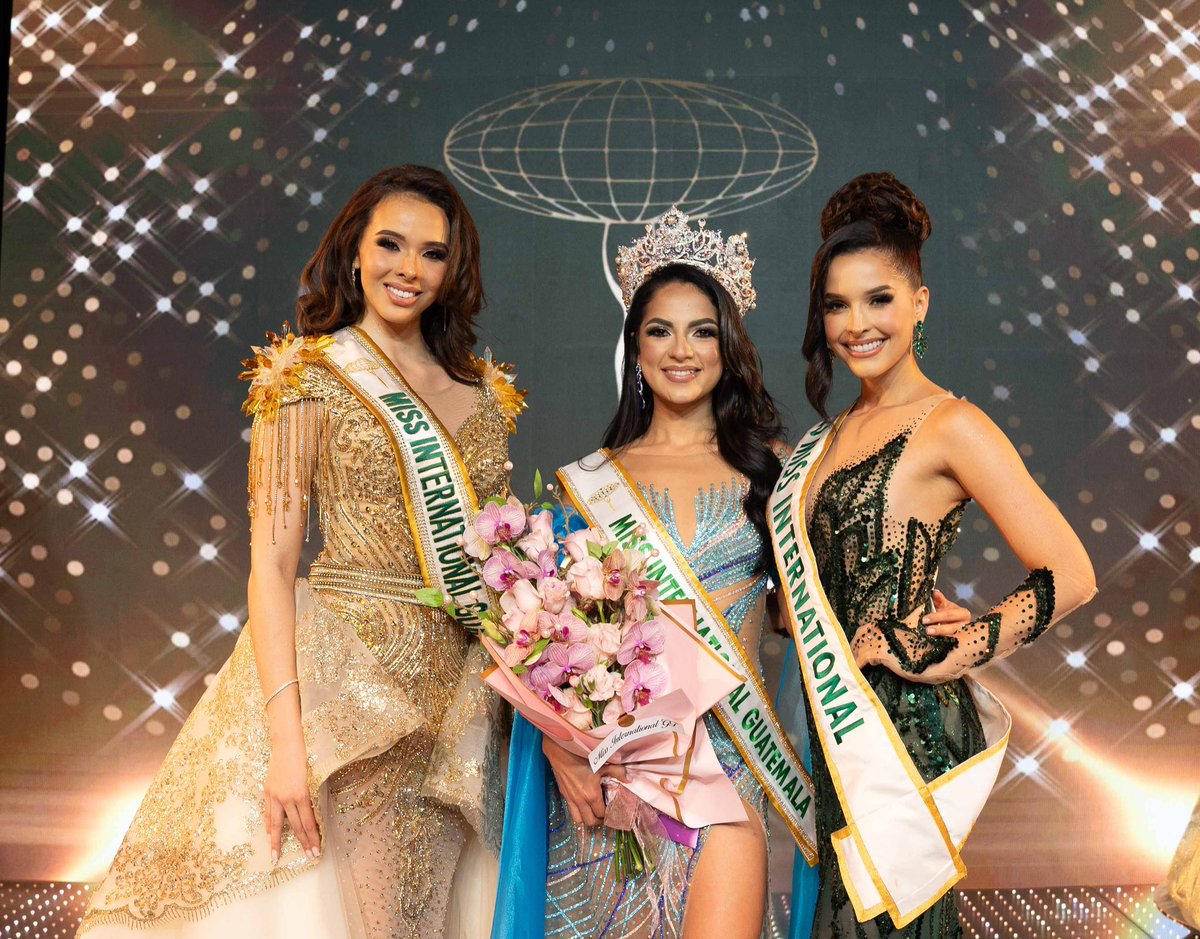 Helen Morales is the new Miss International Guatemala 🇬🇹