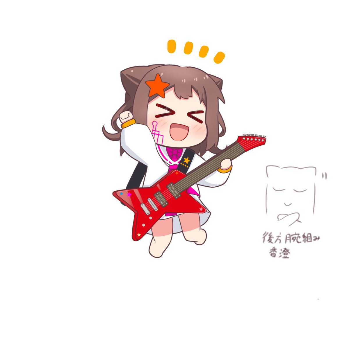 jumping🌟
#バンドリ　#bandoriart   #夢ノ結唱　#ポピパ